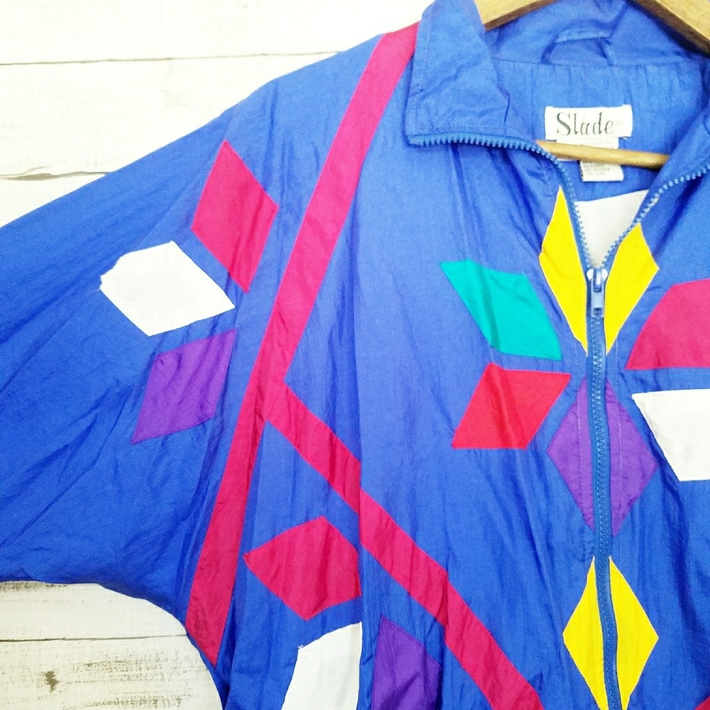 Vintage | Kaleidoscope Windbreaker - Picture 2 of 7